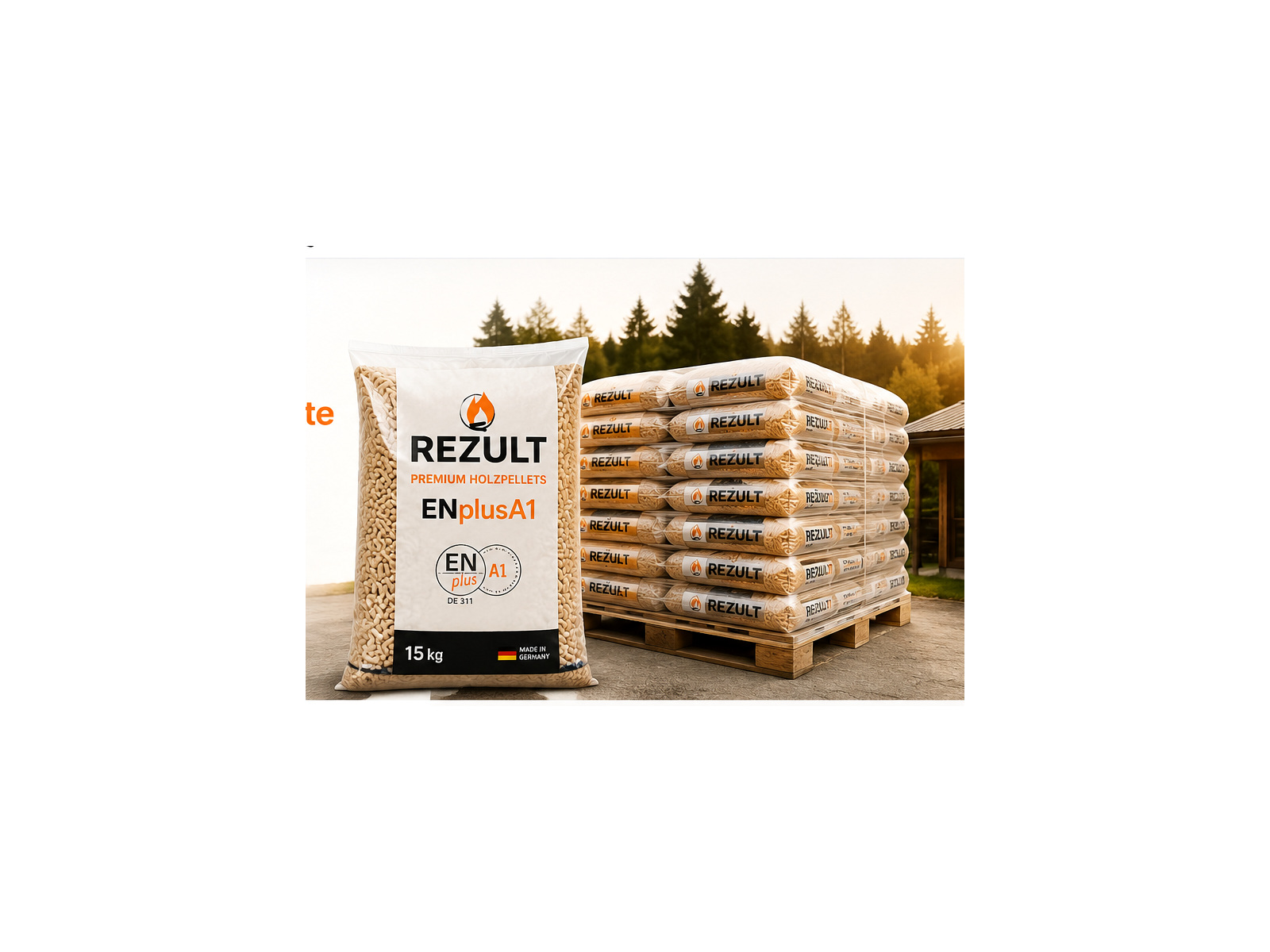 REZULT Premium Holzpellets